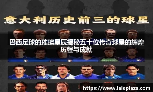 巴西足球的璀璨星辰揭秘五十位传奇球星的辉煌历程与成就